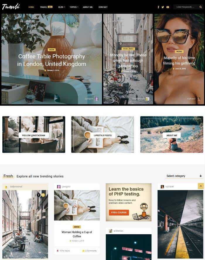 Tumli WordPress-Theme