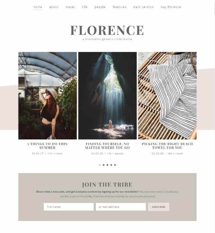 Florenz WordPress-Theme