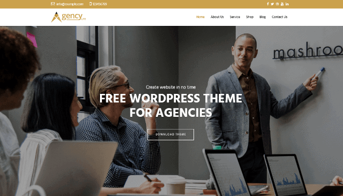 Agency Lite WordPress-Theme