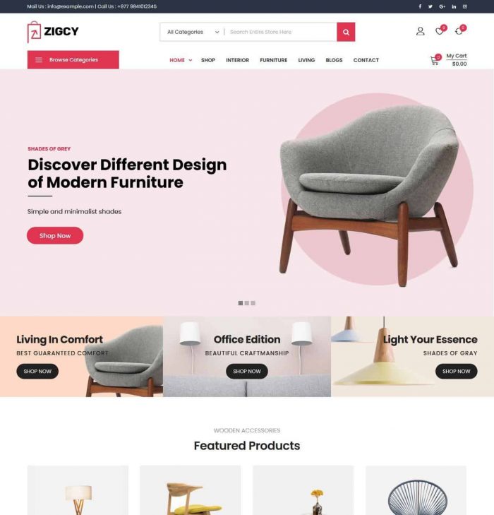 Zigcy WordPress-Theme