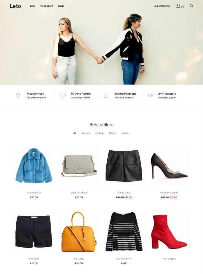 Leto WordPress-Theme
