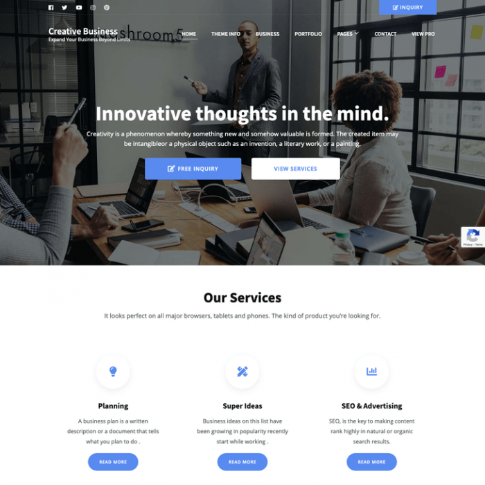 Creative-Business-WordPress-Thema