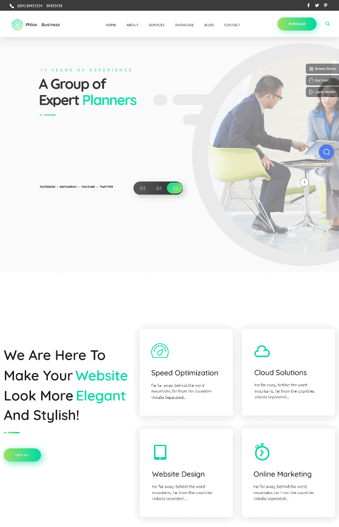 Phlox-WordPress-Theme