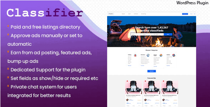 Classifier-WordPress-Plugin