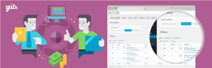 WordPress-Plugin von YITH WooCommerce Affiliates
