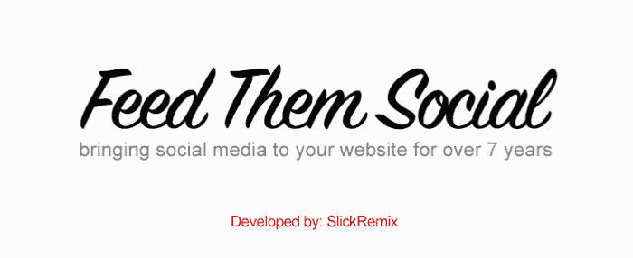 ฟีดพวกเขา ปลั๊กอิน WordPress โซเชียล