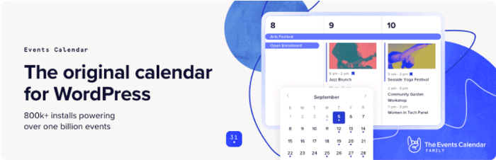 Das WordPress-Plugin für den Veranstaltungskalender