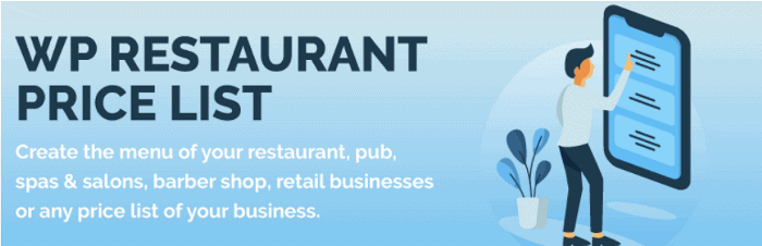 WP Restaurant Preisliste WordPress Plugin