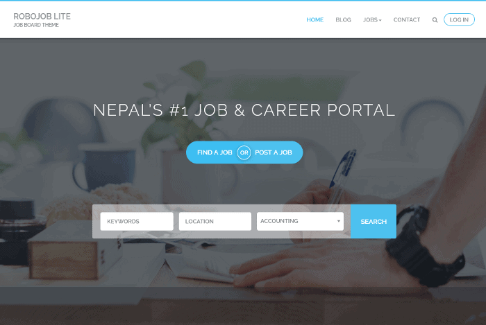 Robojob Lite-WordPress-Theme