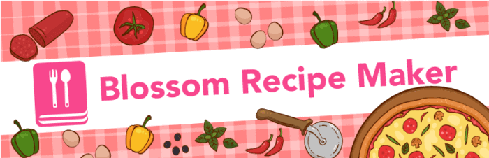 Blossom Recipe Maker WordPress-Plugin