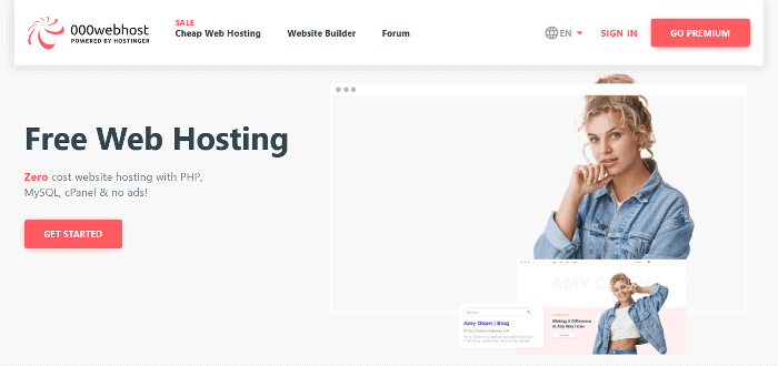 000webhost Web Hosting