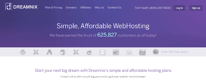 Găzduire web Dreamnix