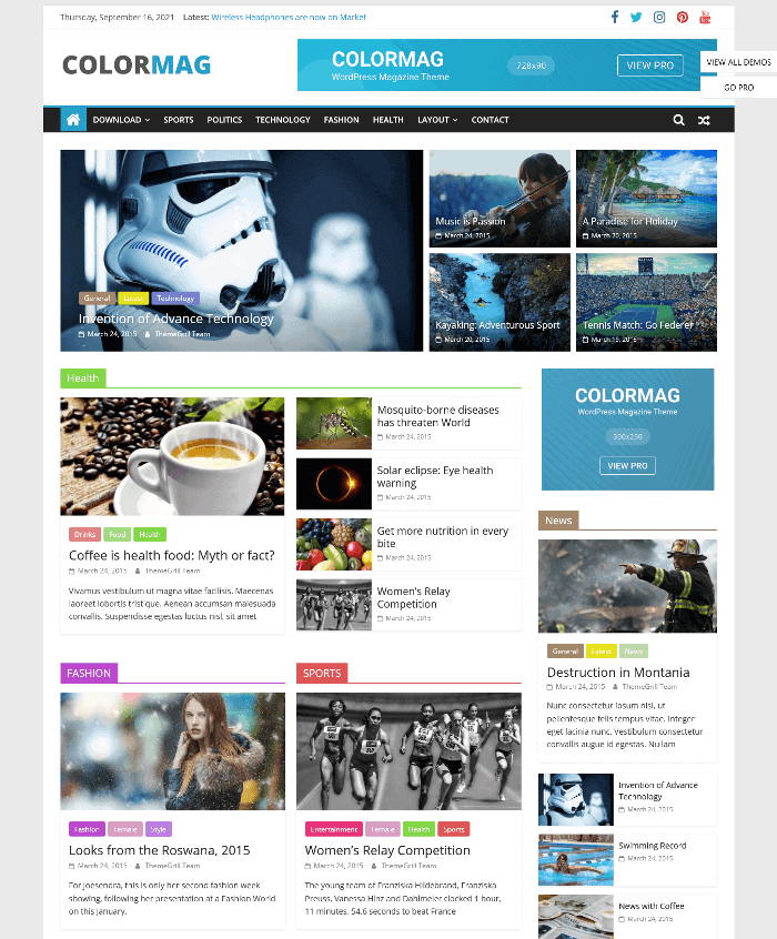 ColorMag WordPress-Theme