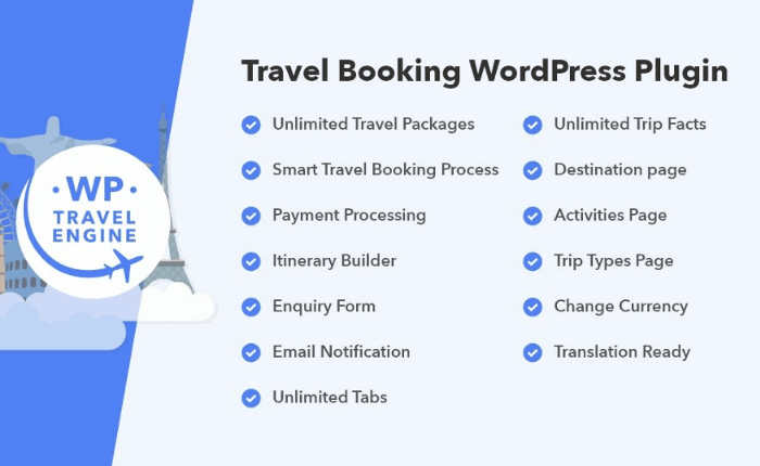 Plugin WordPress Mesin Perjalanan WP