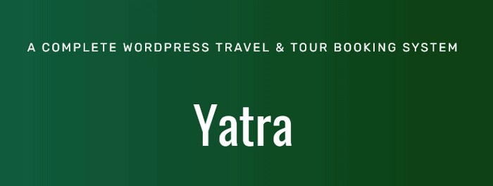 Plugin Yatra WordPress