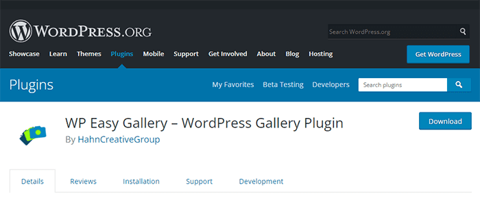 WP Easy Gallery-Plugin