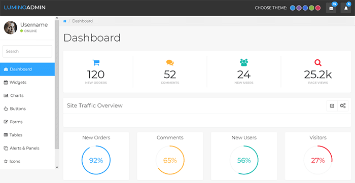 Lumino-Dashboard
