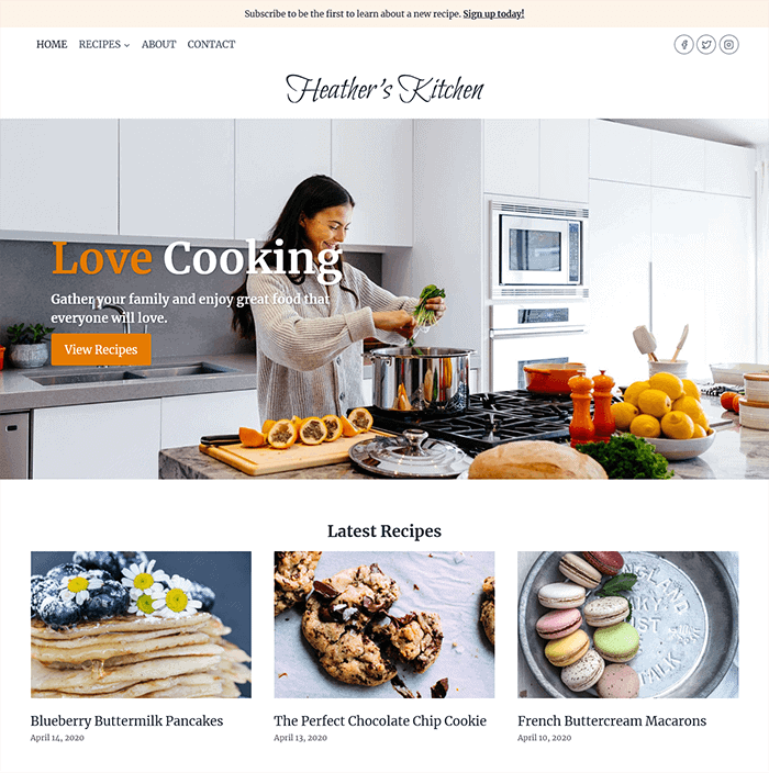 ธีม Kadence WordPress