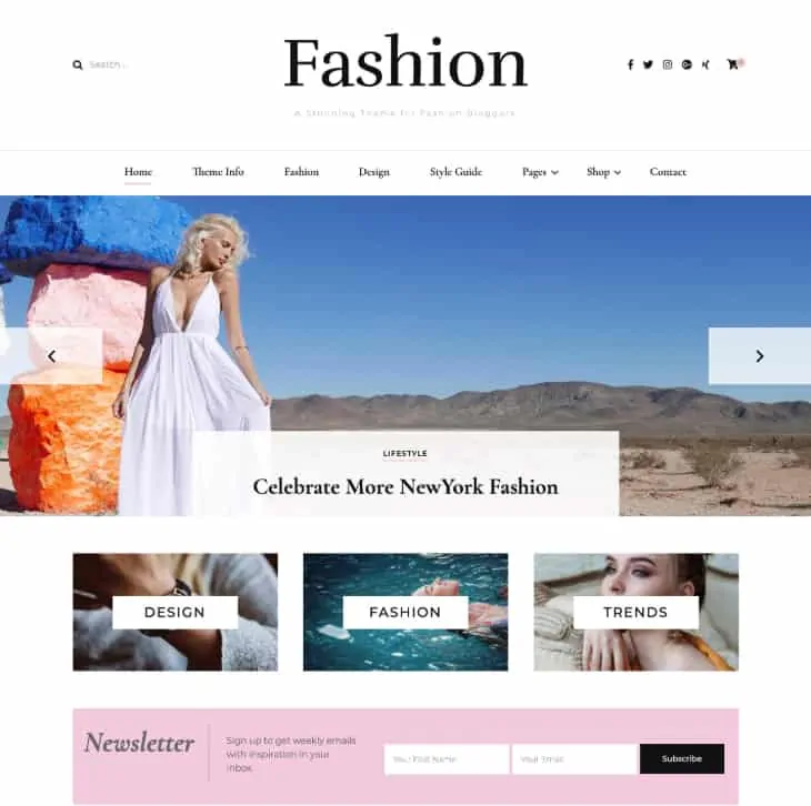 Blossom Fashion WorsdPress Theme
