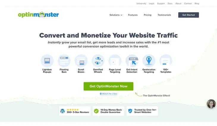 OptinMonster - Leistungsstärkste Software zur Lead-Generierung für Vermarkter