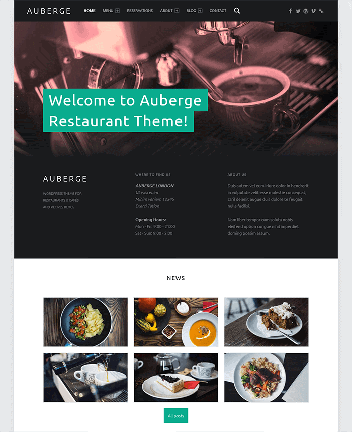 Auberge-WordPress-Theme