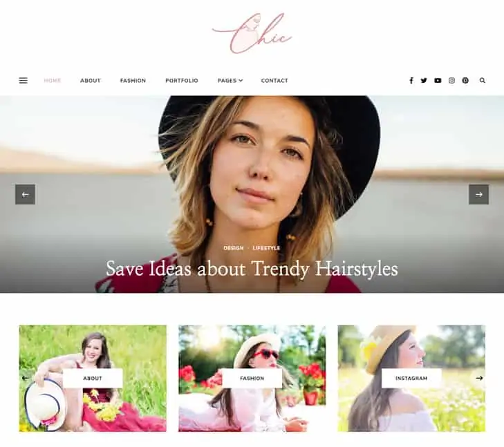 Chic Lite WordPress-Thema