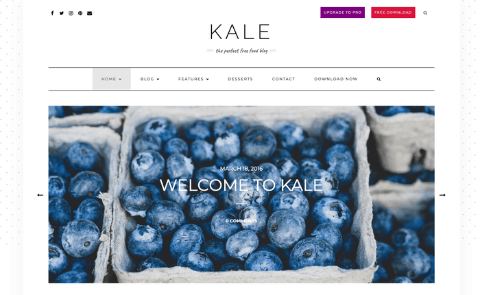 Kale WordPress-Theme