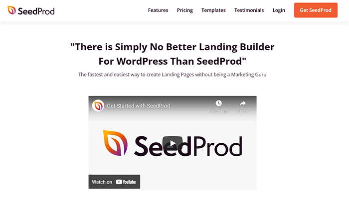 SeedProd WordPress-Plugin