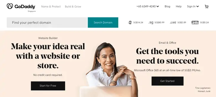 GoDaddy-Domainnamenanbieter