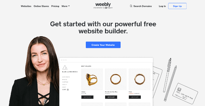 Weebly Webhosting
