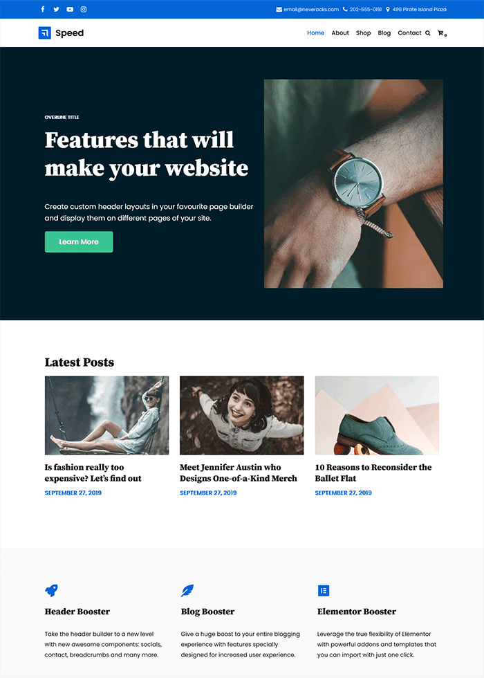 Tema WordPress Neve