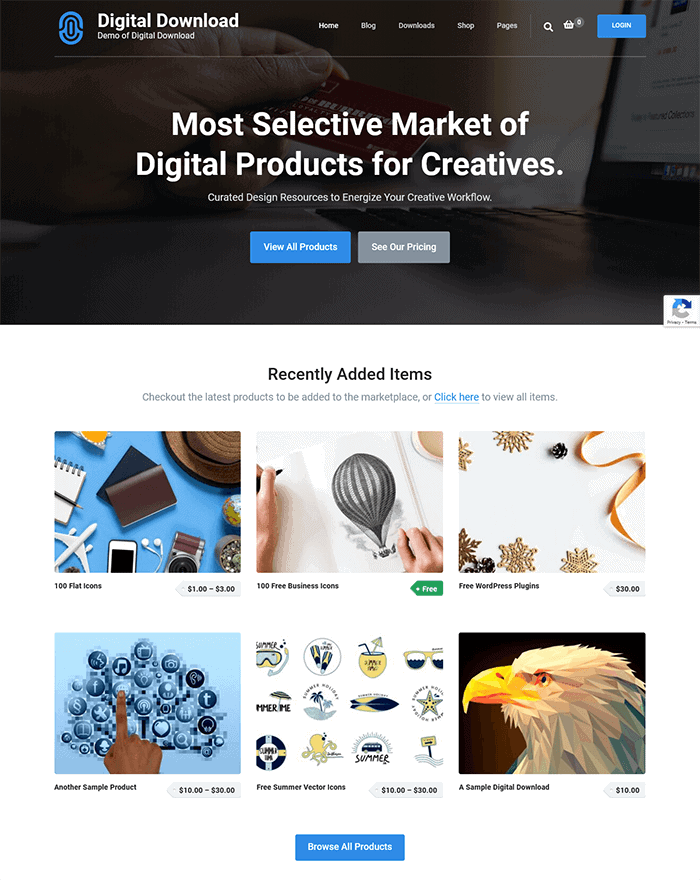 Download digitale tema gratuito