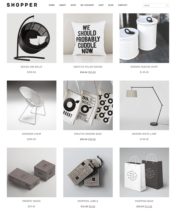 Shopper WooCommerce WordPress Theme
