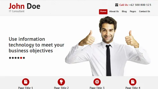 consultor tema de WordPress
