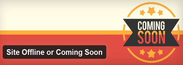 Site offline sau în curând WordPress