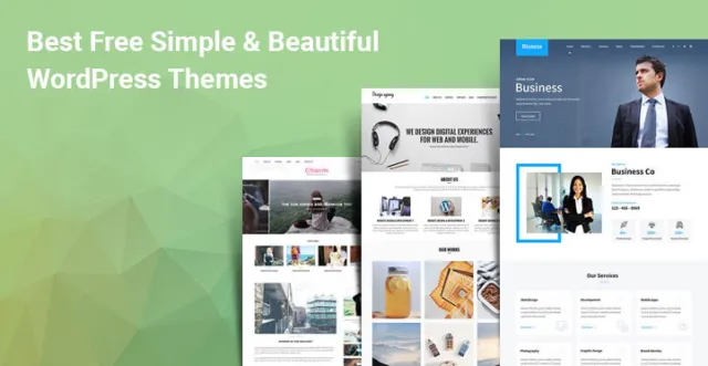 Temas gratuitos de WordPress para autores.