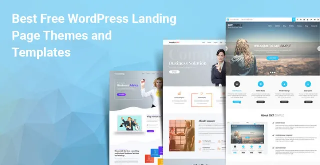 免費的 WordPress 登陸頁面主題