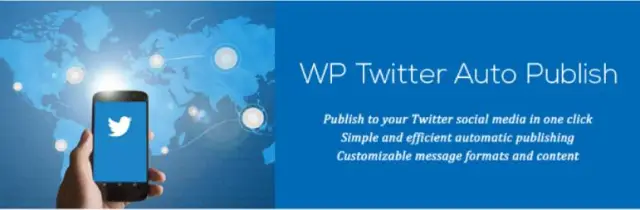 WP Twitter 自動發布