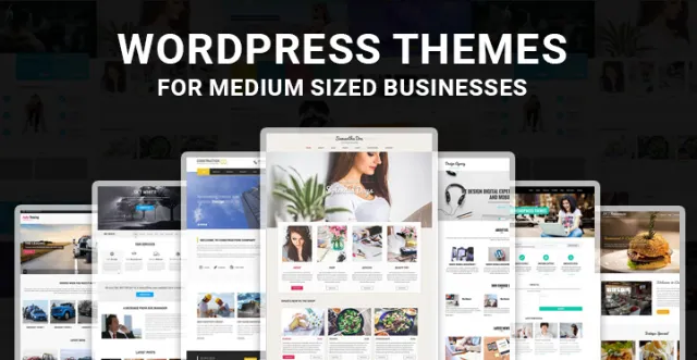 중소 기업 WordPress 테마