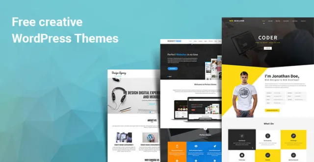 tema WordPress kreatif gratis