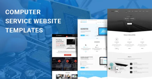 tema WordPress layanan komputer