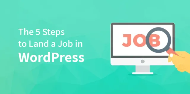 احصل على وظيفة في WordPress