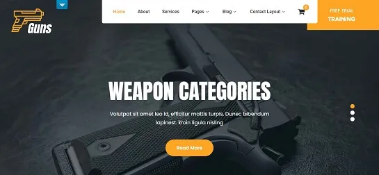 Askeri WordPress Teması