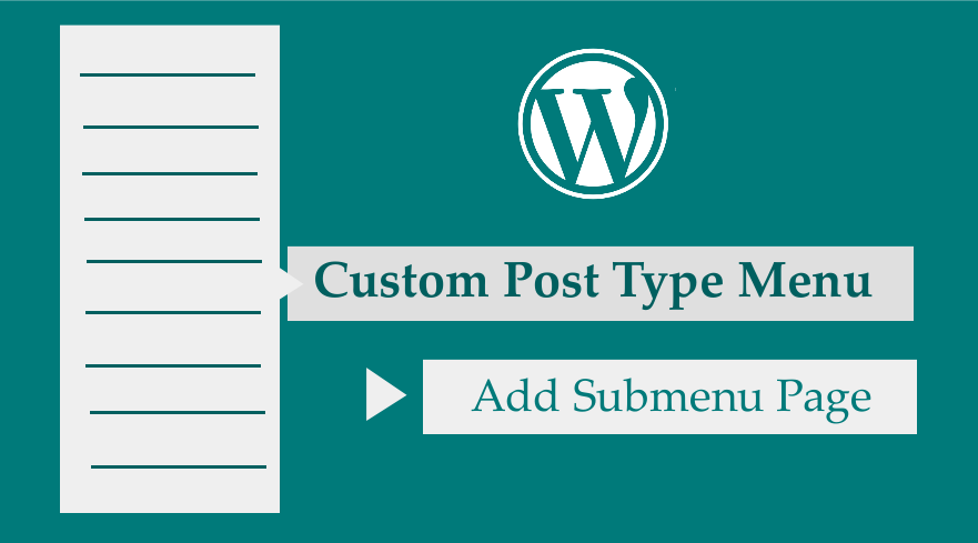 WordPress 將子菜單添加到自定義帖子類型菜單