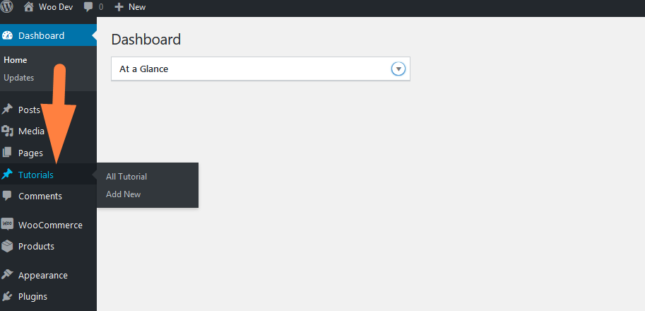 WordPress 將子菜單添加到自定義帖子類型菜單