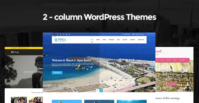 Tema WordPress 2 Kolom