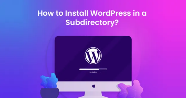 ติดตั้ง WordPress ในไดเรกทอรีย่อย