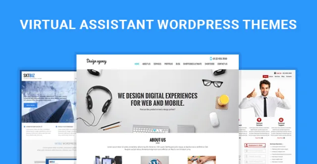 ผู้ช่วยเสมือน WordPress ธีม