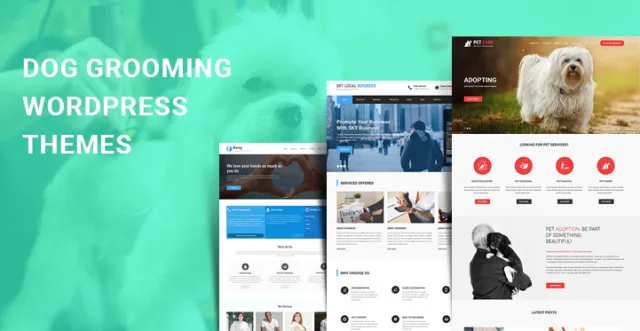 ธีม WordPress กรูมมิ่งสุนัข