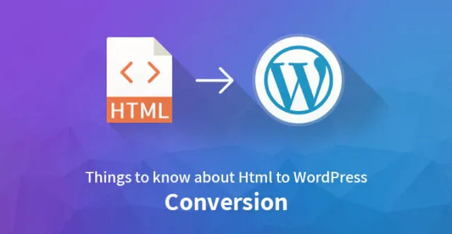 تحويل ووردبريس HTML